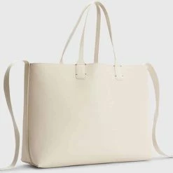 Beste Pirce ✔️ Tommy Hilfiger Iconic Tommy Tote Feather White 👍 -Tassen-dames Winkel 550x520 6