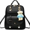 Aanbiedingen 👍 Unbray Leren Rugzak Met Teddybeer 😉 -Tassen-dames Winkel 550x520 8