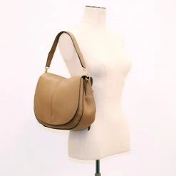 Beste Verkoop ⭐ Gianni Chiarini Medium Schoudertas / Crossbody Tas Dames - Leer - GRN - Bruin 👏 -Tassen-dames Winkel 550x522 4