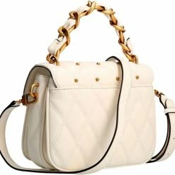 Beste Pirce ✔️ Guess Triana Flap Shoulder Bag Dames Schoudertas - Ivory 🌟 -Tassen-dames Winkel 550x525 6