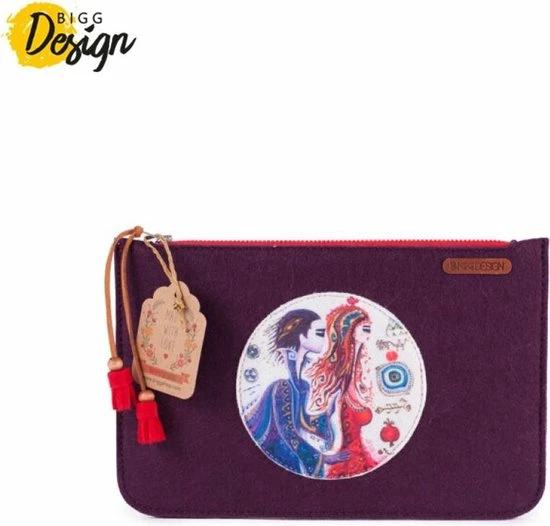 Hete verkoop π₯° BiggDesign Boze Oog Clutch Dames - Handtas - Handtasje - Portemonnee Dames- 24 Cm - Paars π 9 Hete verkoop π₯° BiggDesign Boze Oog Clutch Dames - Handtas - Handtasje - Portemonnee Dames- 24 Cm - Paars π - Afbeelding 7