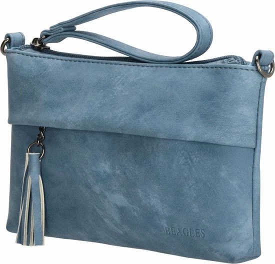 Nieuw π Beagles La Costera Schoudertas - Staalblauw 𧨠6 Nieuw π Beagles La Costera Schoudertas - Staalblauw 𧨠- Afbeelding 4