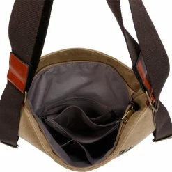 Goedkoop 👍 Schoudertas Canvas Ines Delaure Gold 🔔 -Tassen-dames Winkel 550x531 5