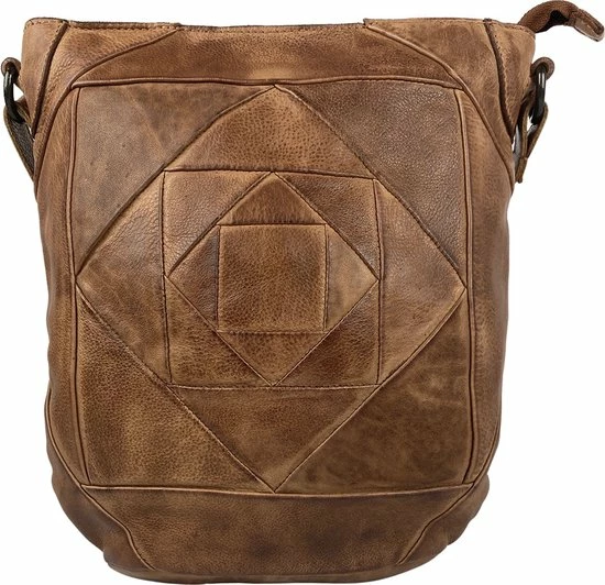 Goedkoop 🔔 Schoudertas - Dames Tassen - Schoudertassen Vrouwen - Lichtbruin Leer - Arrigo 🤩 9 Goedkoop 🔔 Schoudertas - Dames Tassen - Schoudertassen Vrouwen - Lichtbruin Leer - Arrigo 🤩 - Afbeelding 7