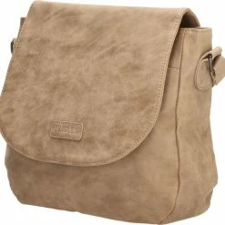 Goedkoop ✔️ Beagles Arjonilla Schoudertas - Taupe ✨ -Tassen-dames Winkel 550x533 2