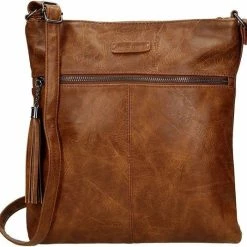 Hete verkoop 👍 Enrico Benetti Schoudertas Caen - Cognac 🎁