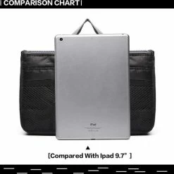 Groothandel 😀 Doodadeals® Tas Organizer - Tas In Tas Systeem - Etui En Make-up Tas - Verstelbaar Met Drukkers - 30 X 18.5 Cm 👏 -Tassen-dames Winkel 550x535 7