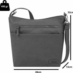 Beste recensies van 😉 Travelon Metro Anti-diefstal Crossbody - Dames Schoudertas - RFID -Veilig Reizen - Grijs 🛒 -Tassen-dames Winkel 550x541 7