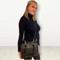 Kopen 💯 DSTRCT Stoke Street Handtas Zwart 😀 -Tassen-dames Winkel 550x545 10