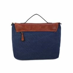 Nieuw 🔔 Merkloos Ines Delaure - Crossbodytas - Schoudertas - Schooltas - 15 Inch Laptoptas - Blauw 💯 -Tassen-dames Winkel 550x545 3