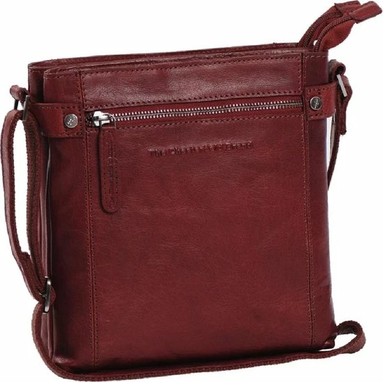 Uitgang π The Chesterfield Brand Leren Schoudertas Rood Laos π 3 Uitgang π The Chesterfield Brand Leren Schoudertas Rood Laos π