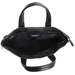 Promo ❤️ Piquadro Blue Square Expandable Slim Computer Bag 15.6 Black ✨ -Tassen-dames Winkel 550x550 265