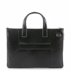 Promo ❤️ Piquadro Blue Square Expandable Slim Computer Bag 15.6 Black ✨ -Tassen-dames Winkel 550x550 267
