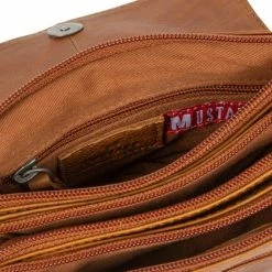 Gloednieuw 😉 Mustang® Official Mustang Catania Schoudertas Leer Cognac 🛒 -Tassen-dames Winkel 550x550 332