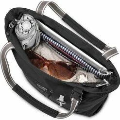 Kopen 🔔 Pacsafe Slingsafe LX200-Anti Diefstal Handtas-14 L-Zwart (Black) 👏 -Tassen-dames Winkel 550x550 353