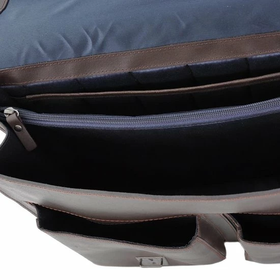 Goedkoop 🥰 Leonhard Heyden Dakota Aktetas 2-vaks 13 Inch - Bruin 🤩 9 Goedkoop 🥰 Leonhard Heyden Dakota Aktetas 2-vaks 13 Inch - Bruin 🤩 - Afbeelding 7