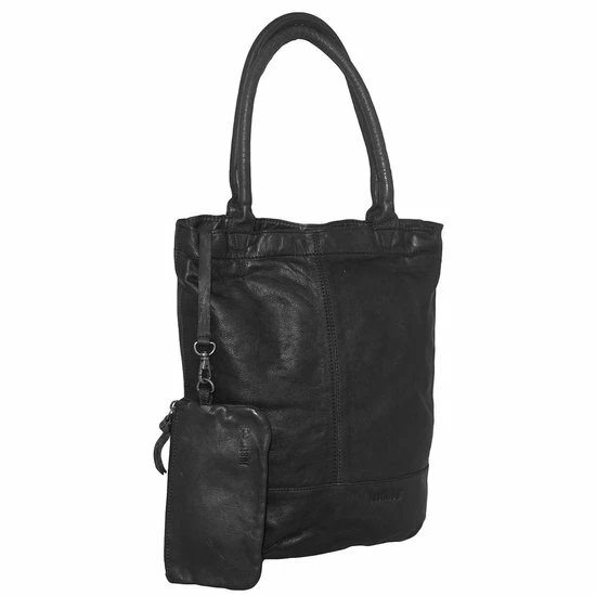 Nieuw ๐งจ Justified - Leren Shopper - Laika - Zwart โ๏ธ 4 Nieuw ๐งจ Justified - Leren Shopper - Laika - Zwart โ๏ธ - Afbeelding 2