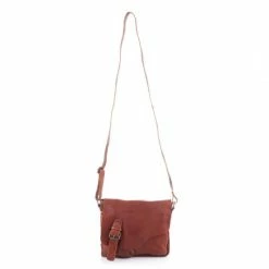 Uitgang 🔔 Bear Design Lauro Leren Klep Schoudertas - Cognac 🎉 -Tassen-dames Winkel 550x550 435