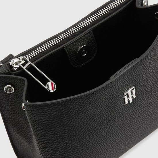 Hete verkoop βοΈ Tommy Hilfiger Element Dames Crossbody Tas Kunstleer - Zwart π 8 Hete verkoop βοΈ Tommy Hilfiger Element Dames Crossbody Tas Kunstleer - Zwart π - Afbeelding 6