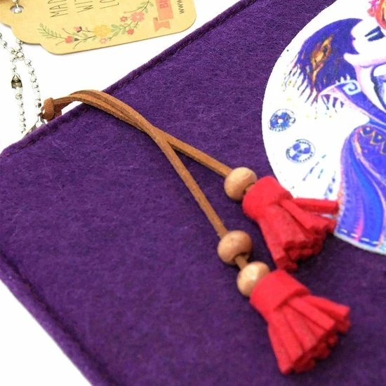 Hete verkoop π₯° BiggDesign Boze Oog Clutch Dames - Handtas - Handtasje - Portemonnee Dames- 24 Cm - Paars π 15 Hete verkoop π₯° BiggDesign Boze Oog Clutch Dames - Handtas - Handtasje - Portemonnee Dames- 24 Cm - Paars π - Afbeelding 13