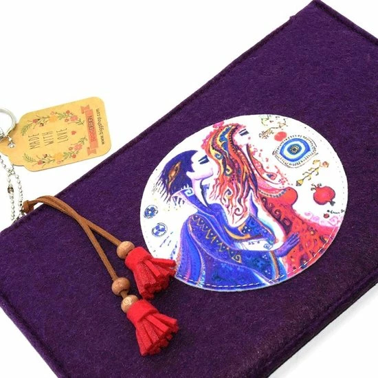 Hete verkoop π₯° BiggDesign Boze Oog Clutch Dames - Handtas - Handtasje - Portemonnee Dames- 24 Cm - Paars π 16 Hete verkoop π₯° BiggDesign Boze Oog Clutch Dames - Handtas - Handtasje - Portemonnee Dames- 24 Cm - Paars π - Afbeelding 14