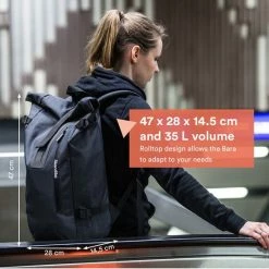 Promo 🤩 Skandika Bara Rugzak – Rugzakken - Rugzak Dames – Rugzak Heren - Urban Style Ontwerp Rugtas – Daypack - Messenger Bag - Business Laptop Bag Reistas - Waterafstotend – 28 X 14.5 X 60 Cm (L X B X H) – 35 Liter - Voor School & Reizen – Grijs 🤩 -Tassen-dames Winkel 550x550 560