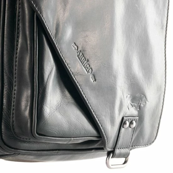 Nieuw β Arrigo Schoudertas Echt Leder In De Kleur Zwart Met Een Overslag Klep En Twee Magneetsluitingen – Crossbody Tas Zwart Leer π 6 Nieuw β Arrigo Schoudertas Echt Leder In De Kleur Zwart Met Een Overslag Klep En Twee Magneetsluitingen – Crossbody Tas Zwart Leer π - Afbeelding 4