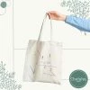 Aanbiedingen ⌛ Chululus Madrid: Tote Bag - It's A Miracle We Ever Met - Canvas Tas - Katoenen Tas - Creatief Design - Quote 🌟