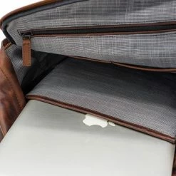 Begroting ❤️ Pylos 59 Pylos59 Rugzak / Rugtas / Laptoptas - Buff Oily - 15.6 Inch - 20 Liter - Leer - Bruin 🛒 -Tassen-dames Winkel 550x550 618