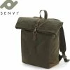Top 10 🔔 Senvi Rugzak Waxed Canvas - Kleur Olive - 9 Liter ✨ -Tassen-dames Winkel 550x558 4