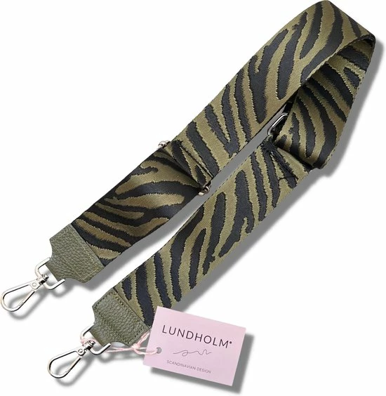 Nieuw π Lundholm Tassenriem Zwart Groen Zebra Design - Hoge Kwaliteit Extra Stevig - Bag Strap Tassenriem - Tas Strap - Tassen Hengsel Met Echt Leer - Schouderband Voor Tas - Cadeau Voor Vriendin | Lundholm Mydland Serie π₯° 3 Nieuw π Lundholm Tassenriem Zwart Groen Zebra Design - Hoge Kwaliteit Extra Stevig - Bag Strap Tassenriem - Tas Strap - Tassen Hengsel Met Echt Leer - Schouderband Voor Tas - Cadeau Voor Vriendin | Lundholm Mydland Serie π₯°