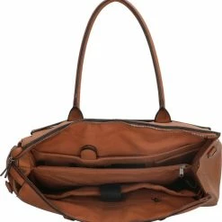 Gloednieuw 🤩 Charm London Bromley Handtas / Laptoptas - 15 Inch - Cognac 😀 -Tassen-dames Winkel 550x570 6