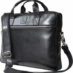 Begroting ๐ ACROPAQ Laptoptas - 15.6 Inch, Leer, Bestand Tegen Water En Slijtage - Computertas - Zwart โค๏ธ