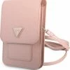 Beste Verkoop ❤️ Guess 7 Inch Saffiano Wallet Bag - Roze - Triangle ✔️ -Tassen-dames Winkel 550x581 1