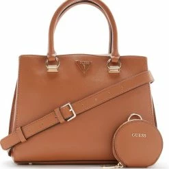 Uitgang ๐ฅ GUESS Alexie Dames Crossbody TasHandtas Kunstleer - Bruin ๐คฉ
