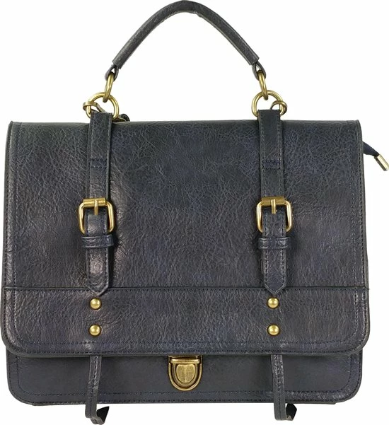 Nieuw βοΈ Hand/schouder/rugtas Crossbody Vintage Look Qischa Blauw π 3 Nieuw βοΈ Hand/schouder/rugtas Crossbody Vintage Look Qischa Blauw π
