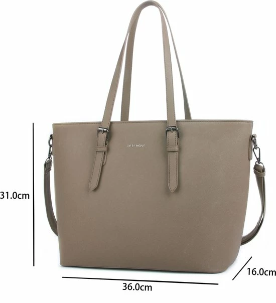 Groothandel π Orta Nova Dames Schoudertas / Crossbody Tas - Brescia - Beige π 5 Groothandel π Orta Nova Dames Schoudertas / Crossbody Tas - Brescia - Beige π - Afbeelding 3