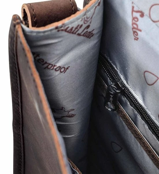 Coupon ๐ GUSTI 'Mitch' Schoudertas | 100% Buffelleer | Bruin | Uniseks | Stijl, Functionaliteit & Flexibiliteit ๐งจ 7 Coupon ๐ GUSTI 'Mitch' Schoudertas | 100% Buffelleer | Bruin | Uniseks | Stijl, Functionaliteit & Flexibiliteit ๐งจ - Afbeelding 5