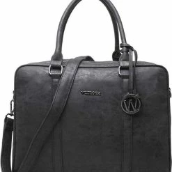 Top 10 🎁 Wimona Luciana 2010 Dames Laptoptas - 15,6 Inch - Zwart 💯 -Tassen-dames Winkel 550x608 5