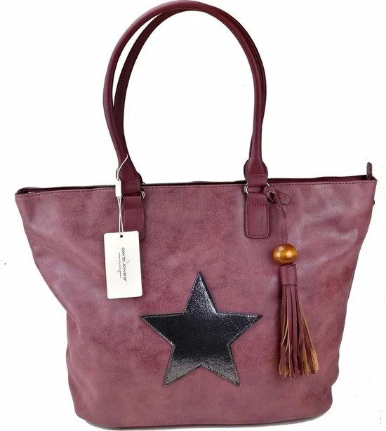 Groothandel π David Jones STER Schoudertas Handtas Schoudertas Ruime Tas Bordeaux π 3 Groothandel π David Jones STER Schoudertas Handtas Schoudertas Ruime Tas Bordeaux π