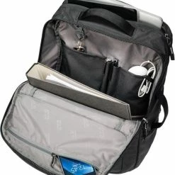 Beste Verkoop ✨ Jack Wolfskin Brooklyn 26 🎒 Backpack - Unisex - Black - ONE SIZE ✨ -Tassen-dames Winkel 550x618 1