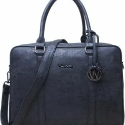 Top 10 🎁 Wimona Luciana 2010 Dames Laptoptas - 15,6 Inch - Zwart 💯 -Tassen-dames Winkel 550x620 3
