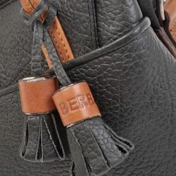 Beste deal ⌛ Berba Medium Schoudertas / Crossbody Tas Dames - Leer - Chamonix - Zwart 🔥 -Tassen-dames Winkel 550x635 10