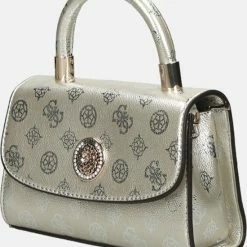 Groothandel 🎉 Guess Night Fall Overslag Crossbody Tas Champagne Logo 👏 -Tassen-dames Winkel 550x640