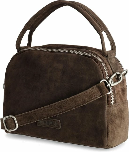 Top 10 🥰 Shabbies Amsterdam Shabbies Medium Schoudertas / Crossbody Tas Dames - Leer - Waxed Suède - Bruin ✨ 10 Top 10 🥰 Shabbies Amsterdam Shabbies Medium Schoudertas / Crossbody Tas Dames - Leer - Waxed Suède - Bruin ✨ - Afbeelding 8