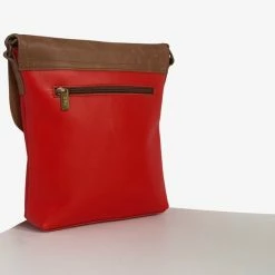 Flash-uitverkoop 🎉 POLDER & DIKE - Schoudertas / Crossbody - FLORENCE - Rood - Scarlet Red - Echt Leer 🥰 15 Flash-uitverkoop 🎉 POLDER & DIKE - Schoudertas / Crossbody - FLORENCE - Rood - Scarlet Red - Echt Leer 🥰 -Tassen-dames Winkel 550x649 5