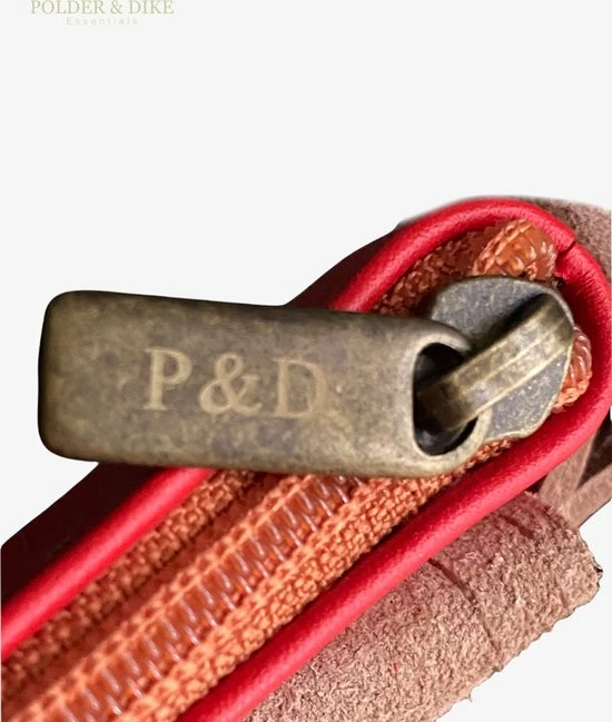 Flash-uitverkoop 🎉 POLDER & DIKE - Schoudertas / Crossbody - FLORENCE - Rood - Scarlet Red - Echt Leer 🥰 9 Flash-uitverkoop 🎉 POLDER & DIKE - Schoudertas / Crossbody - FLORENCE - Rood - Scarlet Red - Echt Leer 🥰 - Afbeelding 7