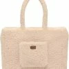 Beste Verkoop ⭐ UGG Adrina Tote Sherpa Dames Tas - Natural 👏 -Tassen-dames Winkel 550x654 1