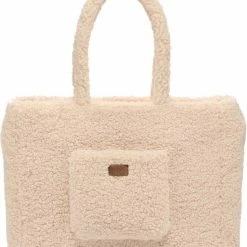 Beste Verkoop ⭐ UGG Adrina Tote Sherpa Dames Tas - Natural 👏