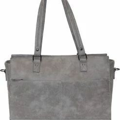 Uitgang ๐ Just Dreamz Dames Laptoptas 15.6 Inch Licht Grijs ๐ฅฐ